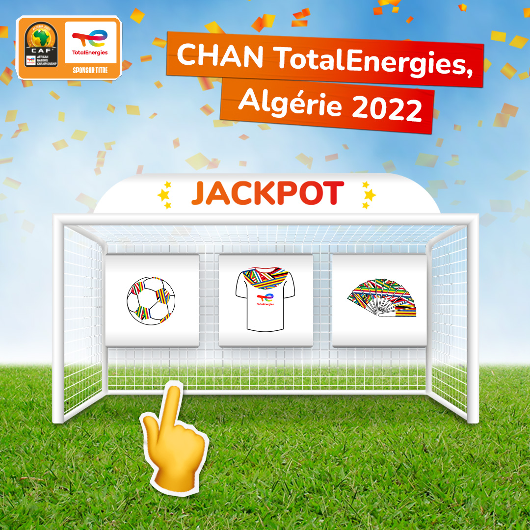 Jeu Jackpot Chan TotalEnergies, Algérie 2022